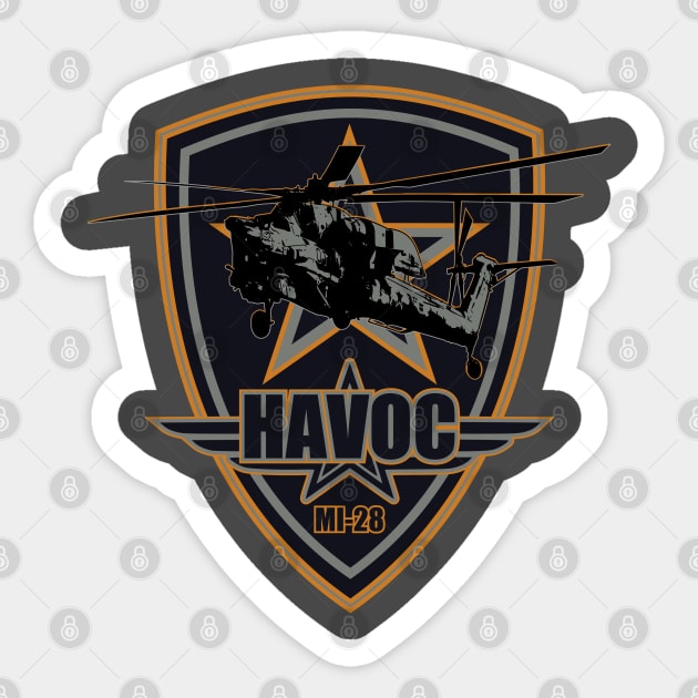 Mi-28 Havoc Sticker by TCP